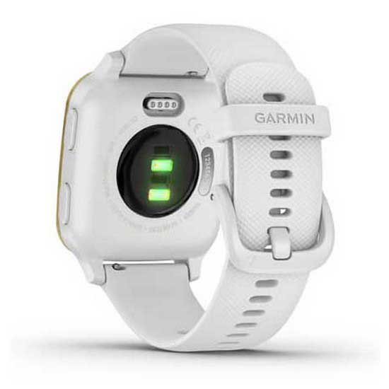 Купить Garmin 010-02427-11 Venu SQ Часы Белая  Light Gold / White 7ft.ru в интернет магазине Семь Футов