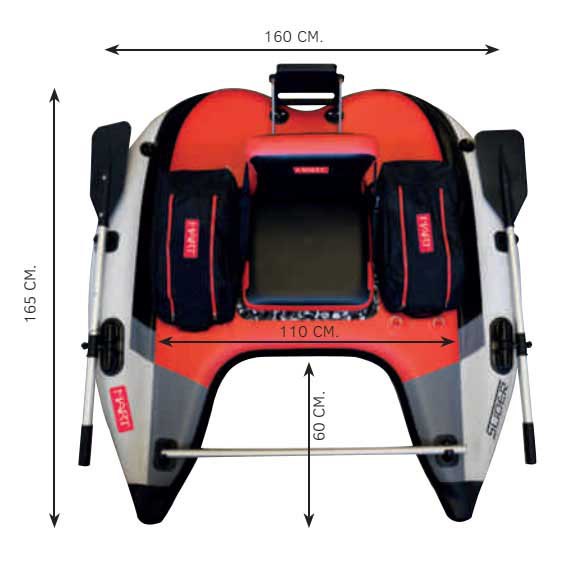 Купить Hart YSLD Slider Живот Лодка Белая  White / Black 7ft.ru в интернет магазине Семь Футов