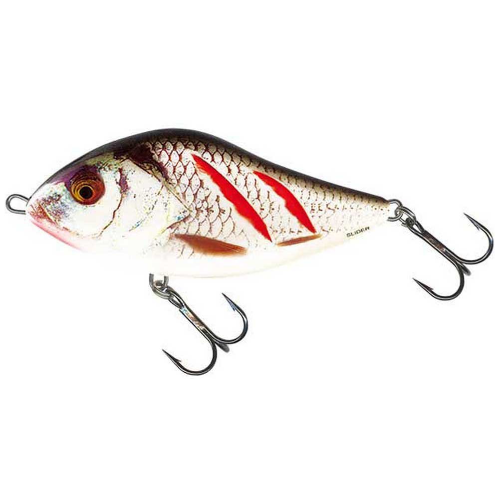 Купить Salmo QSD008 Slider 50 Mm 8g Многоцветный  Wounded Real Grey Shiner 7ft.ru в интернет магазине Семь Футов