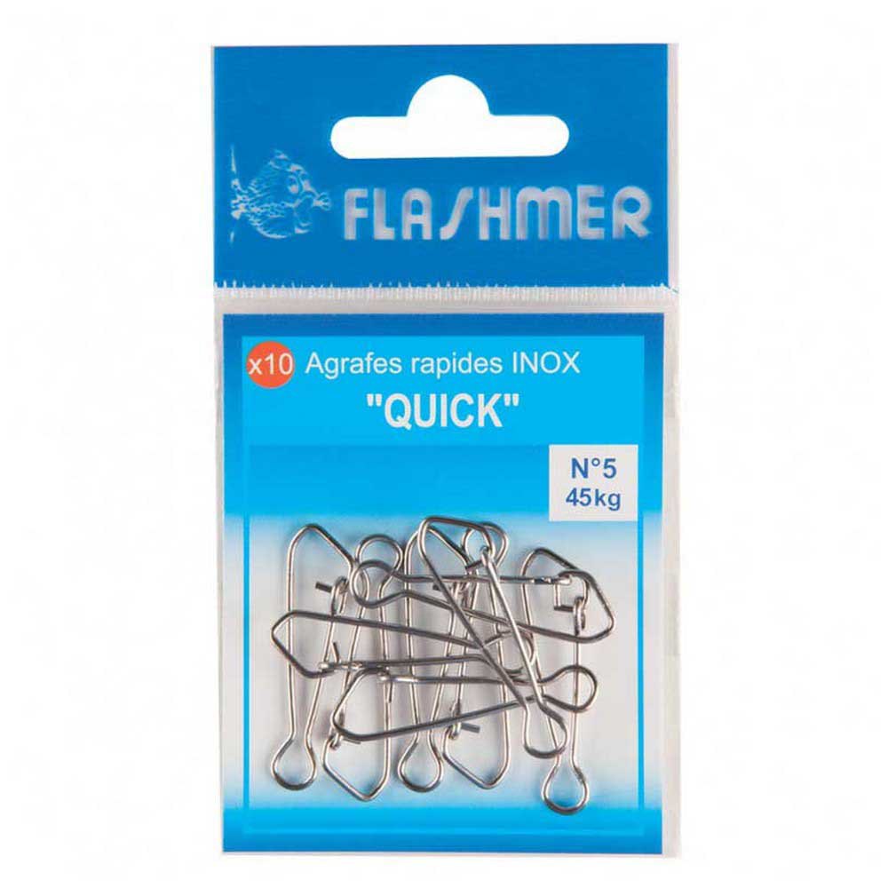 Купить Flashmer AQ4 Quick Inox Скрепки Для Бумаг Серебристый Silver 4  7ft.ru в интернет магазине Семь Футов