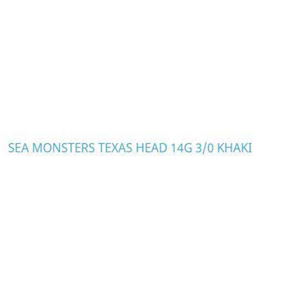 Купить Sea monsters SMTH1430K Texas Джиг-голова Золотистый Khaki 14 g  7ft.ru в интернет магазине Семь Футов