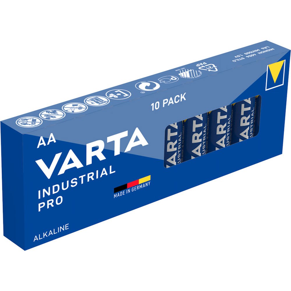 Купить Varta 38597 AA LR6 Щелочные батареи 10 единицы Голубой Blue 7ft.ru в интернет магазине Семь Футов