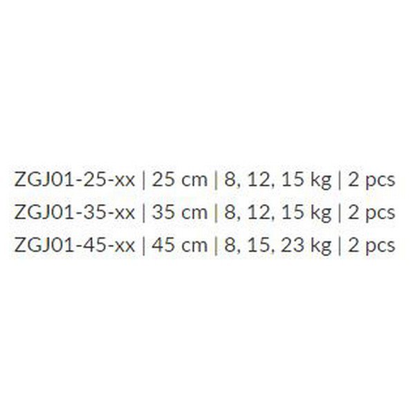 Купить Mikado ZGJ01-35-8 Fluorocarbon Jaws Лидер 35 см Бесцветный Grey 8 kg  7ft.ru в интернет магазине Семь Футов