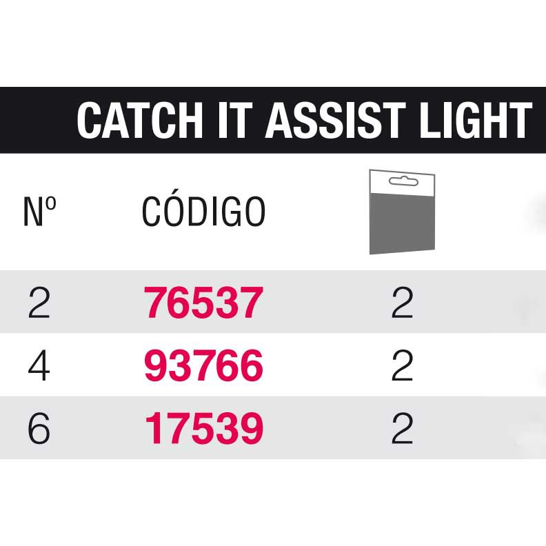 Купить Catch-it 17539 Assist Light Крюк Серый  Grey 6  7ft.ru в интернет магазине Семь Футов