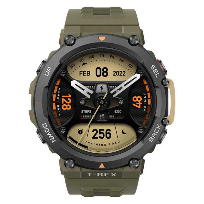 Купить Amazfit 903115455 T-Rex 2 Часы Золотистый  Wild Green 7ft.ru в интернет магазине Семь Футов