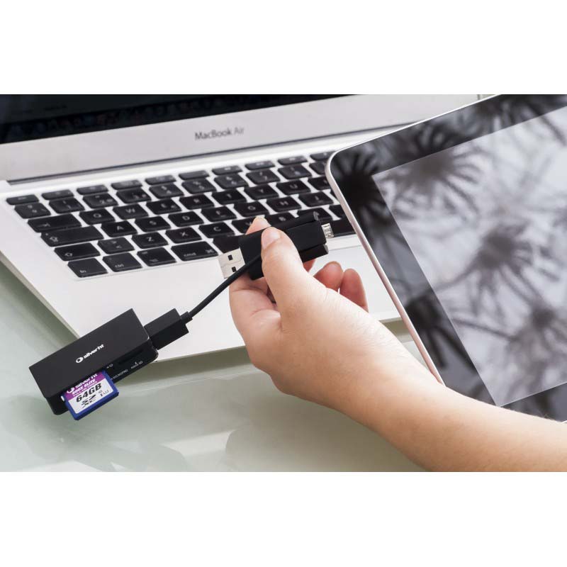 Купить Silverht 14014 Card Reader Черный  USB 2.0  7ft.ru в интернет магазине Семь Футов