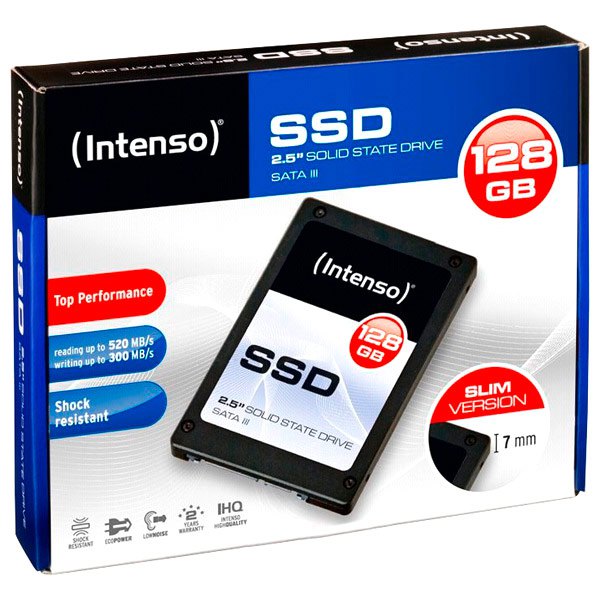 Купить Intenso 3812430 2.5 128Gb Sata3 Top Performance SSD-карта Белая Black 7ft.ru в интернет магазине Семь Футов