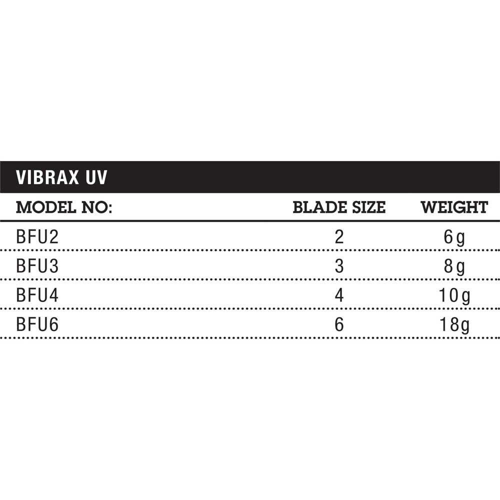 Купить Blue fox 14RVBFU2COOU Vibrax UV 2 Оранжевый  COOU 7ft.ru в интернет магазине Семь Футов