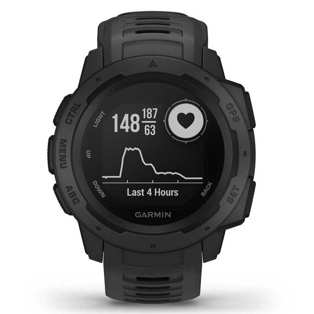 Купить Garmin 010-02064-00 Instinct Часы Черный  Graphite 7ft.ru в интернет магазине Семь Футов