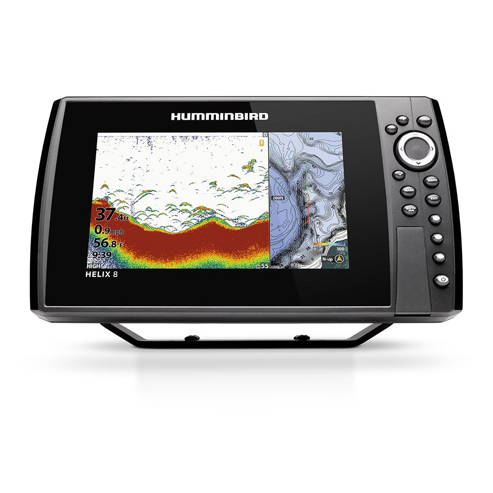 Купить Humminbird 410810-1M Helix 8 CHIRP DS GPS G3N С преобразователем и диаграммой Черный Black 7ft.ru в интернет магазине Семь Футов