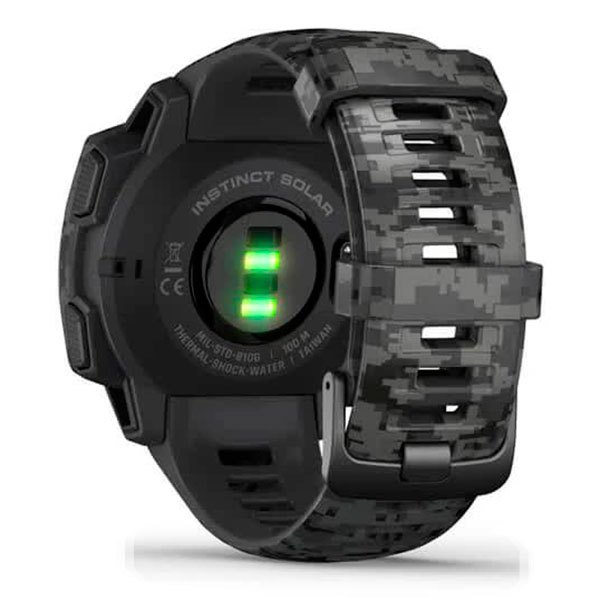 Купить Garmin 010-02293-05 Instinct Solar Часы Серый  Graphite Camo 7ft.ru в интернет магазине Семь Футов