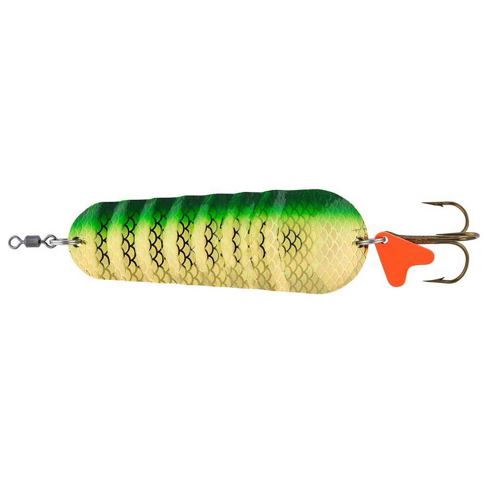 Купить Abu garcia 1312813 Atom 75 mm 20g Серебристый  Gold / Green Flash 7ft.ru в интернет магазине Семь Футов