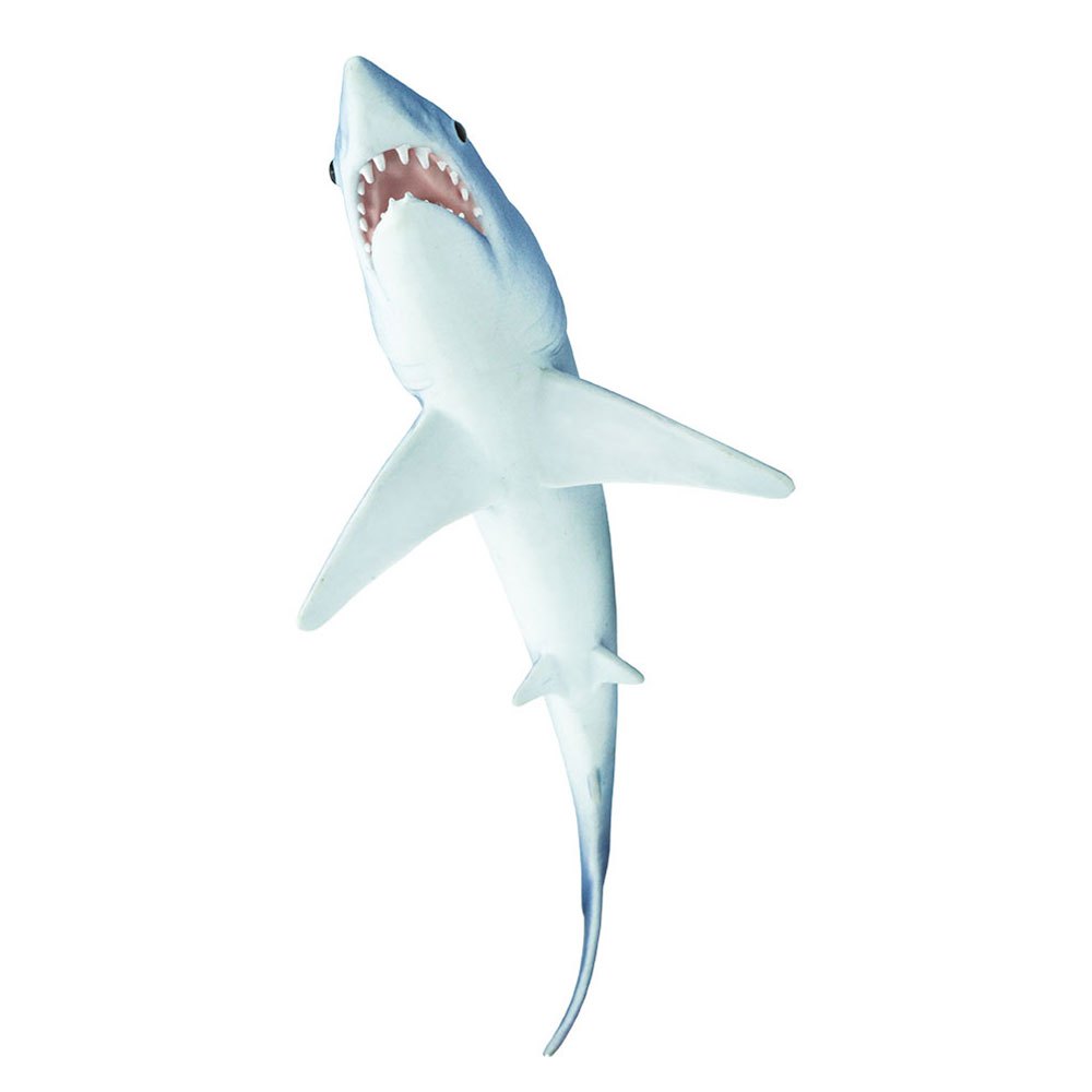 Купить Safari ltd S201929 Mako Shark Фигура Белая  Blue From 3 Years  7ft.ru в интернет магазине Семь Футов