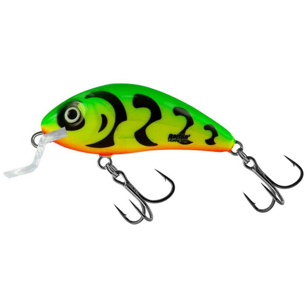 Купить Salmo QRH446 Rattlin Hornet 45 Mm 3g Многоцветный  Green Tiger 7ft.ru в интернет магазине Семь Футов