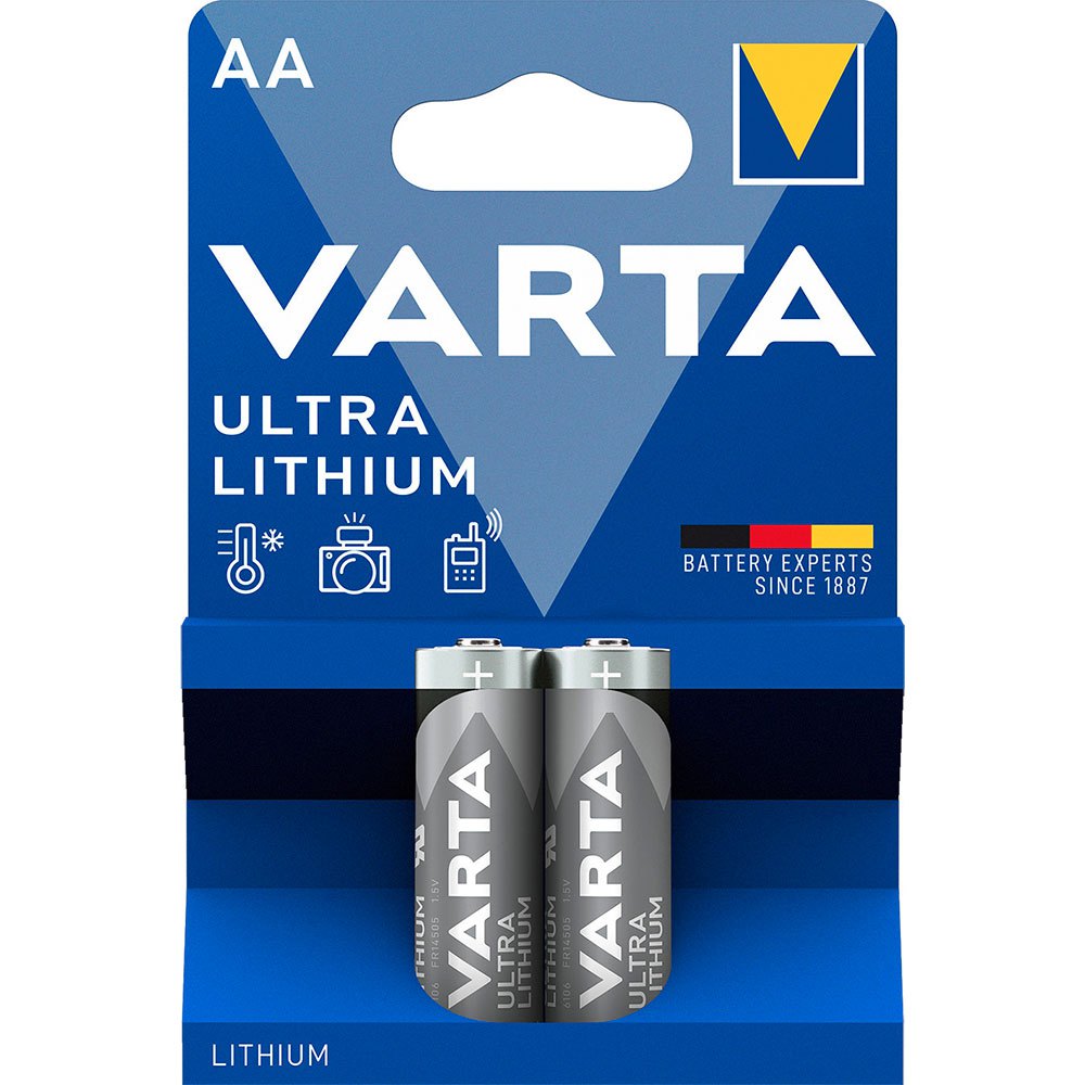 Купить Varta 6106301402 Ультра Литий Mignon AA LR06 Аккумуляторы Серебристый Silver 7ft.ru в интернет магазине Семь Футов