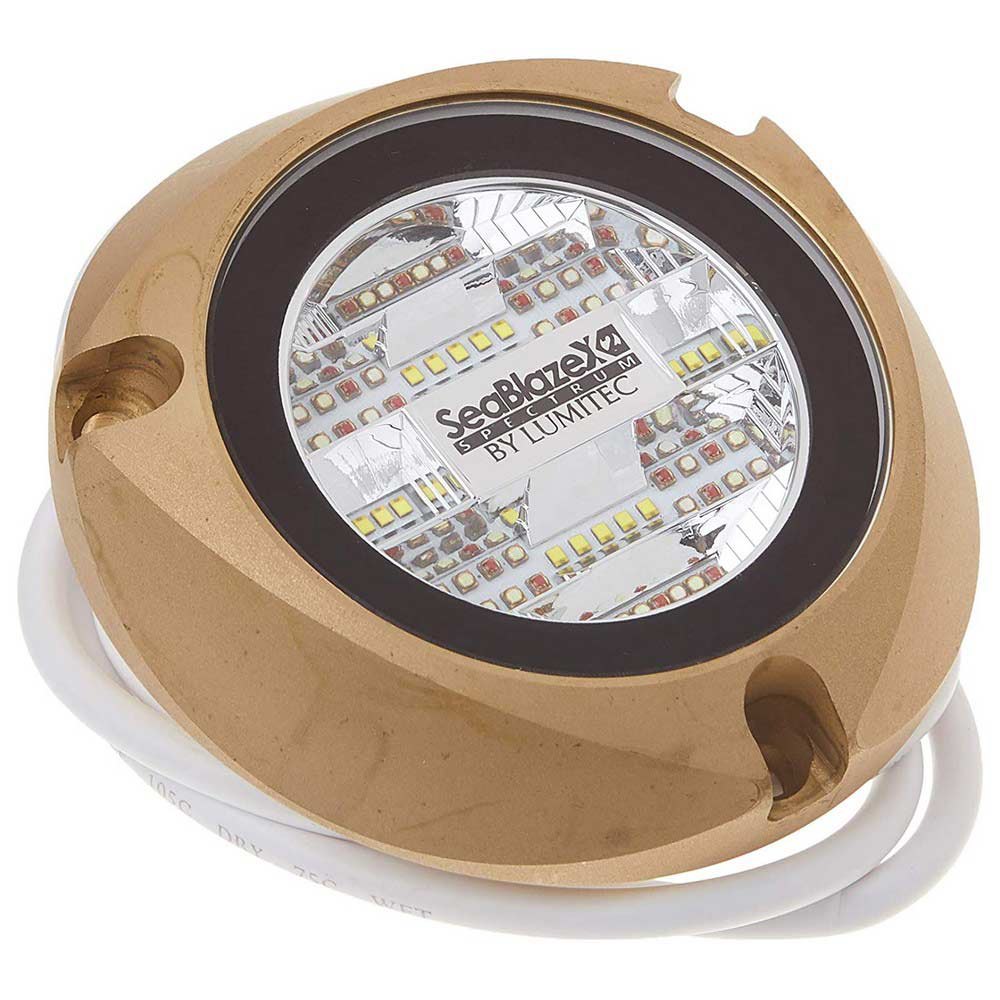 Купить Lumitec 451-101515 Seablaze X2 RGBW светодиодный свет Золотистый Bronze 5000 Lumens  7ft.ru в интернет магазине Семь Футов
