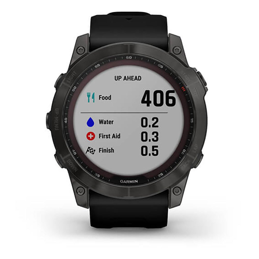 Купить Garmin 010-02541-11 Fenix 7X Sapphire Solar Часы Черный  Carbon Grey DLC Titanium / Black 7ft.ru в интернет магазине Семь Футов