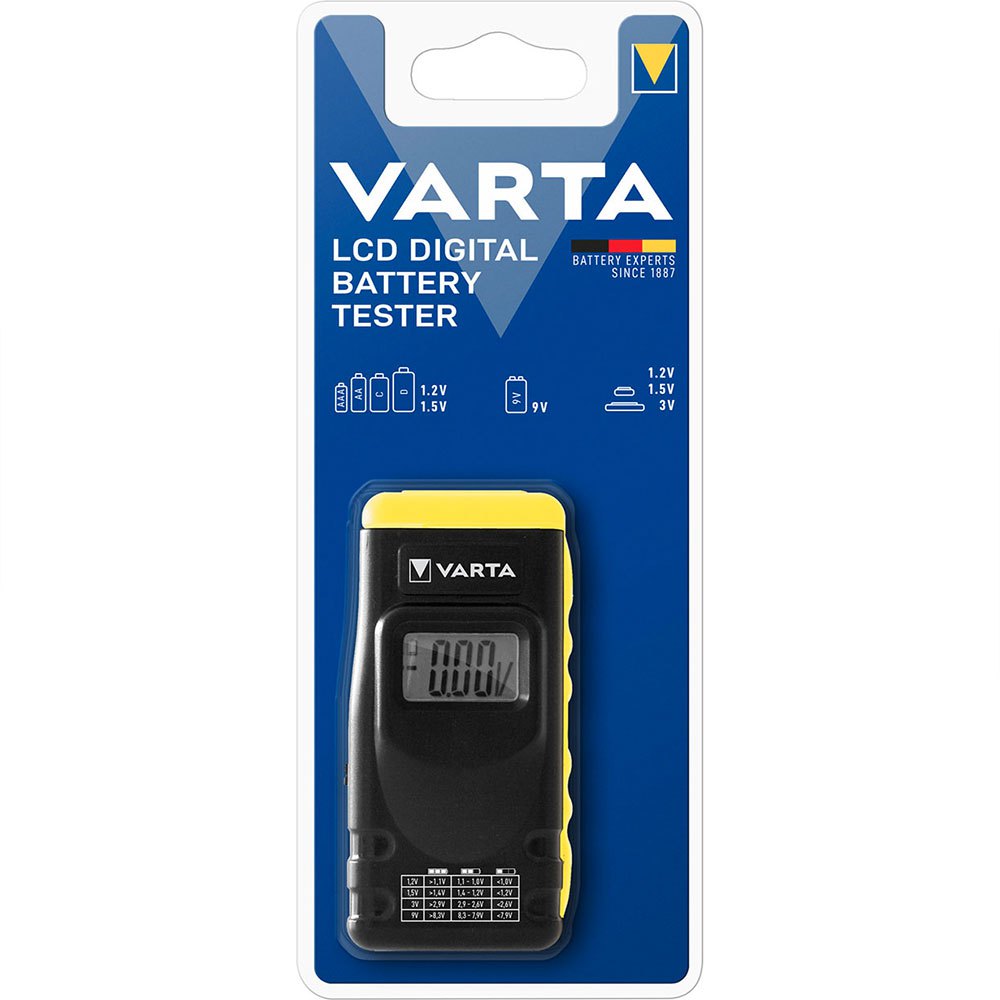Купить Varta 38568 LCD Цифровой тестер батарей Черный Black 7ft.ru в интернет магазине Семь Футов