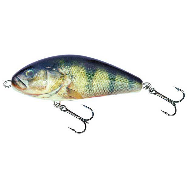 Купить Salmo QFA004 Fatso 100 Mm 48g Многоцветный  Emerald Perch 7ft.ru в интернет магазине Семь Футов