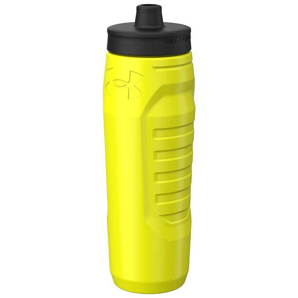 Купить Under armour UA70090-HVY-950ML Sideline Squeeze 950ml бутылка Желтый Hi-Vis Yellow 7ft.ru в интернет магазине Семь Футов