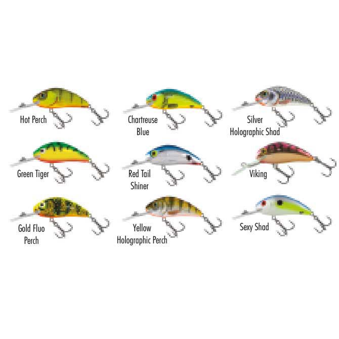 Купить Salmo QRH015 Rattlin Hornet 65 Mm 20g Многоцветный  Silver Holographic Shad 7ft.ru в интернет магазине Семь Футов