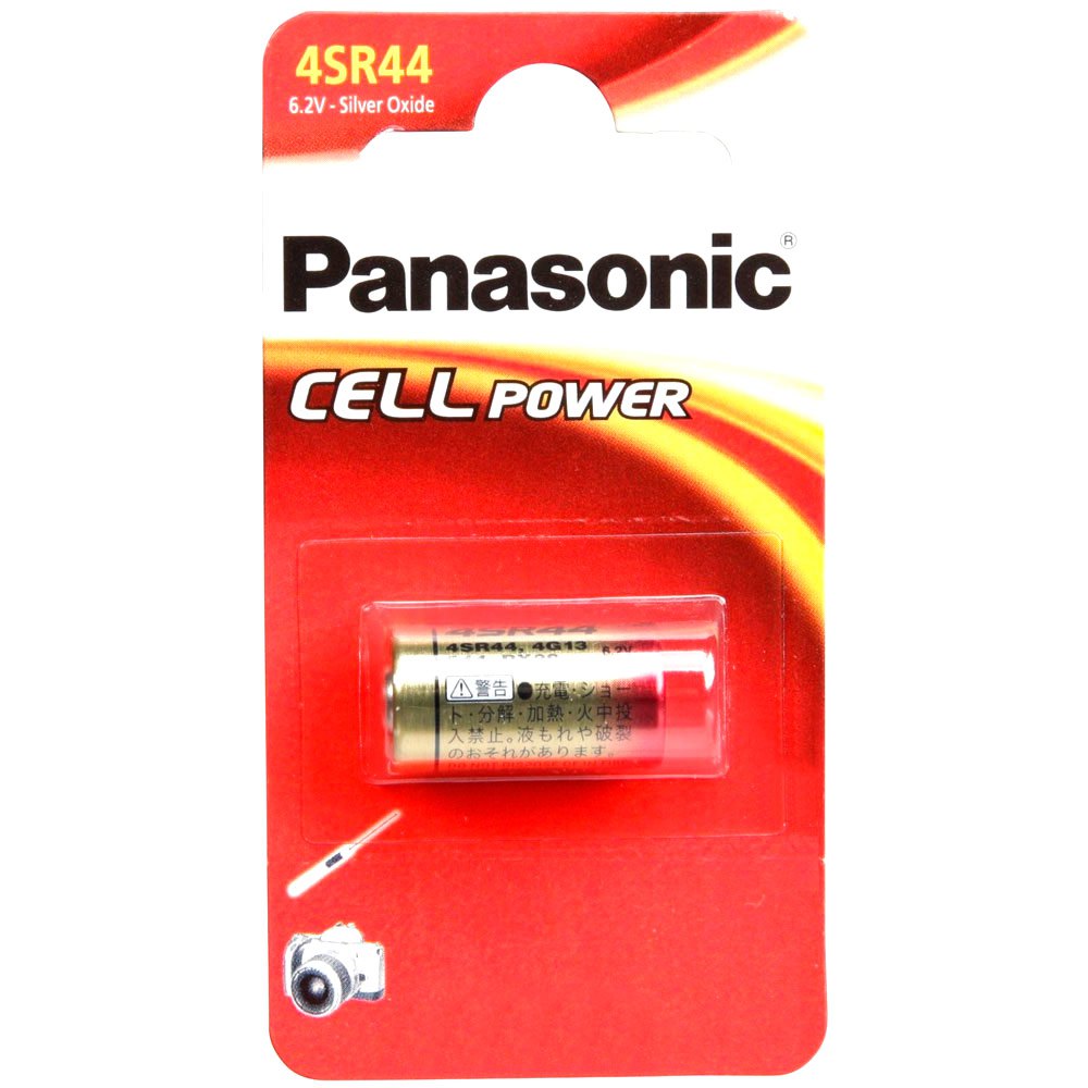 Купить Panasonic 4SR44L/1BP 1 4 SR 44 Аккумуляторы Серебристый Silver 7ft.ru в интернет магазине Семь Футов