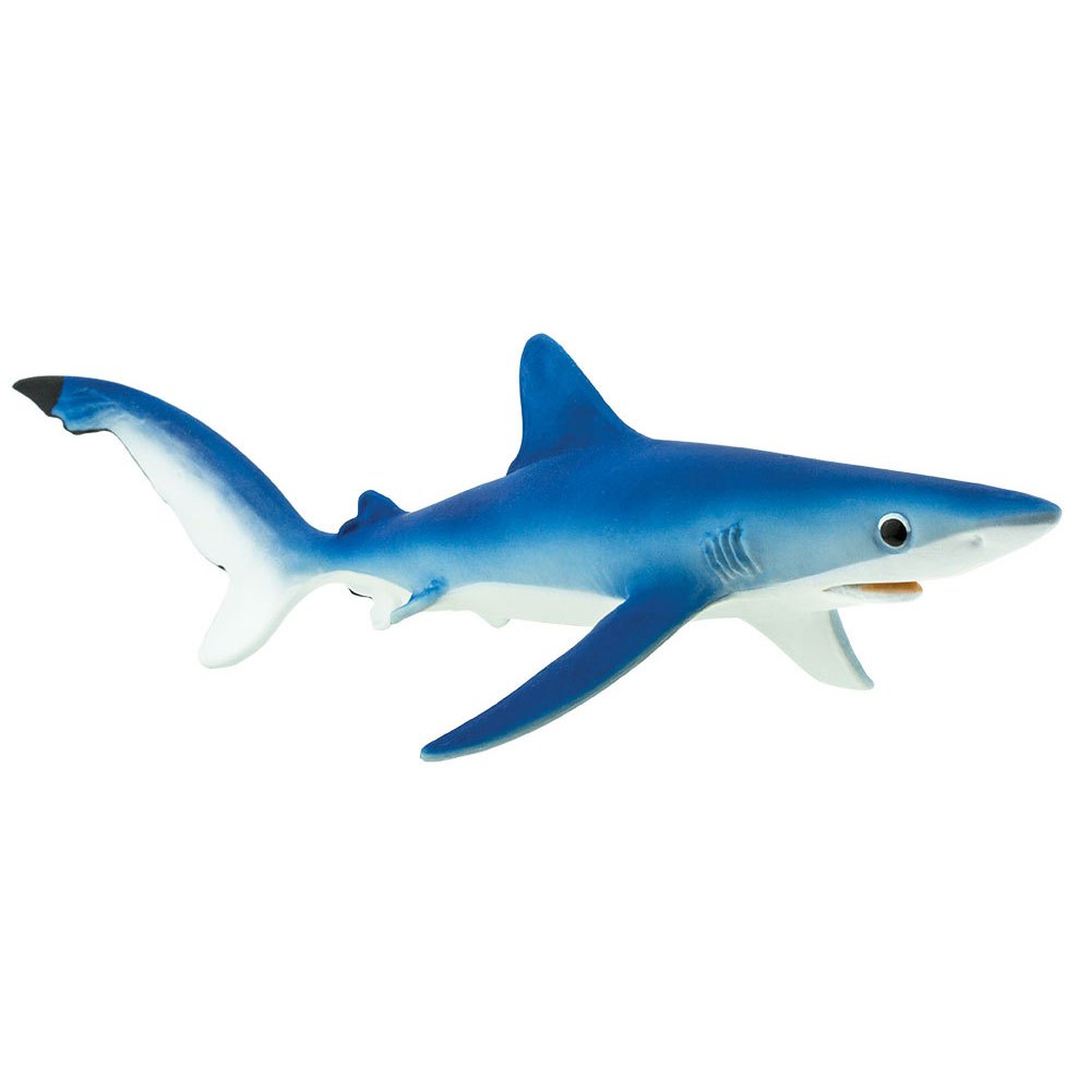 Купить Safari ltd S211802 Blue Shark Фигура Голубой  Blue / White From 3 Years  7ft.ru в интернет магазине Семь Футов