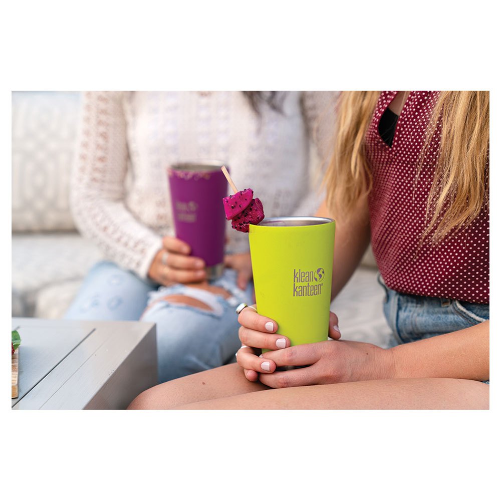 Купить Klean kanteen 1005727 Insulated Tumbler 473ml Straw Крышка Термо Зеленый Juicy Pear 7ft.ru в интернет магазине Семь Футов