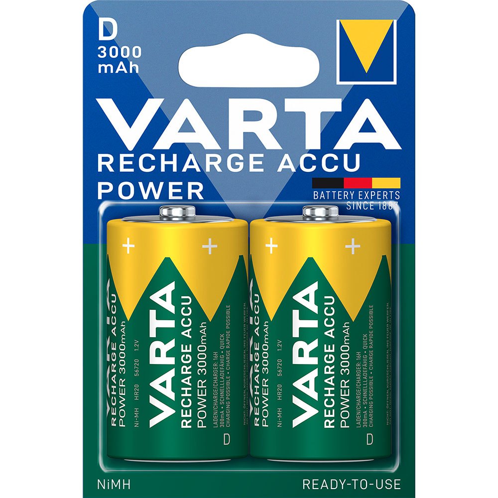 Купить Varta 38656 D Ready2Use NiMH Mono 3000mAh 1x2 D Ready2Use NiMH Mono 3000mAh Аккумуляторы Зеленый Green 7ft.ru в интернет магазине Семь Футов