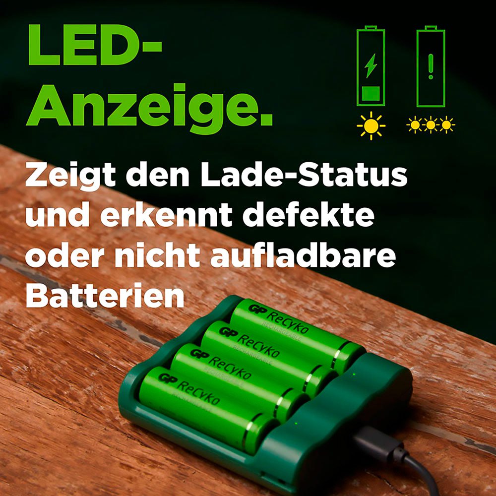 Купить Gp batteries 130B421CD210AAC4 4xAA NiMh 2100mAh Зарядное Устройство Для Аккумуляторов Зеленый Black 7ft.ru в интернет магазине Семь Футов