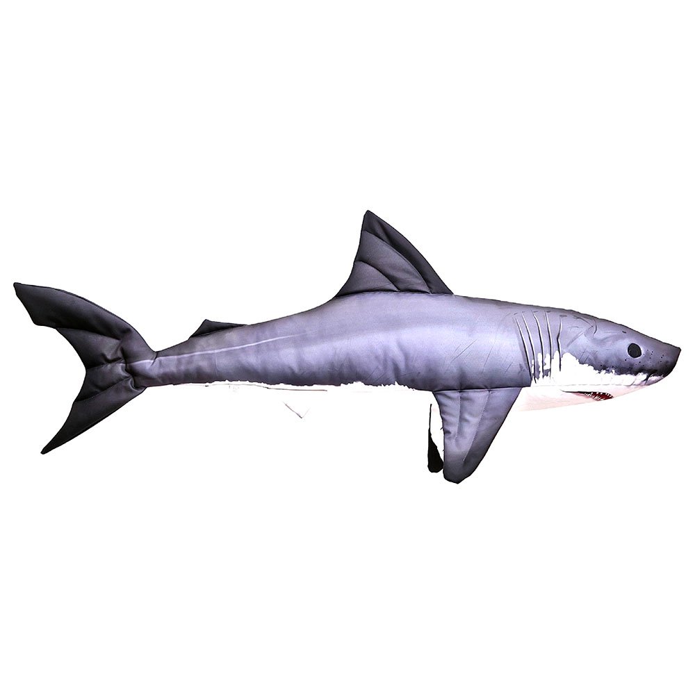 Купить Gaby GP-175761 Большая белая акула Гигантская подушка Голубой Dark Navy / White 7ft.ru в интернет магазине Семь Футов