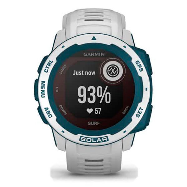 Купить Garmin 010-02293-08 Instinct Solar Часы Белая  Surf Cloudbreak 7ft.ru в интернет магазине Семь Футов