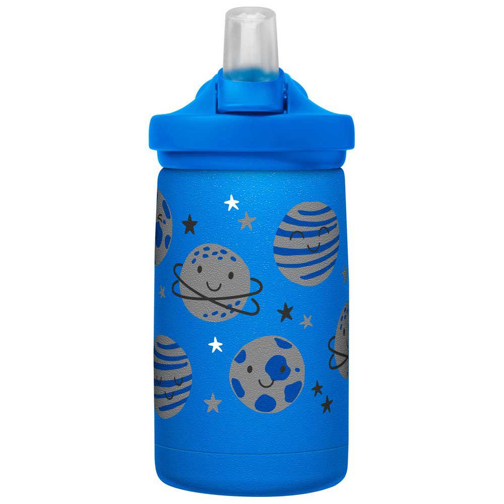 Купить Camelbak 2665401035 Eddy+ Kids бутылка 350ml Голубой  Space Smiles 7ft.ru в интернет магазине Семь Футов