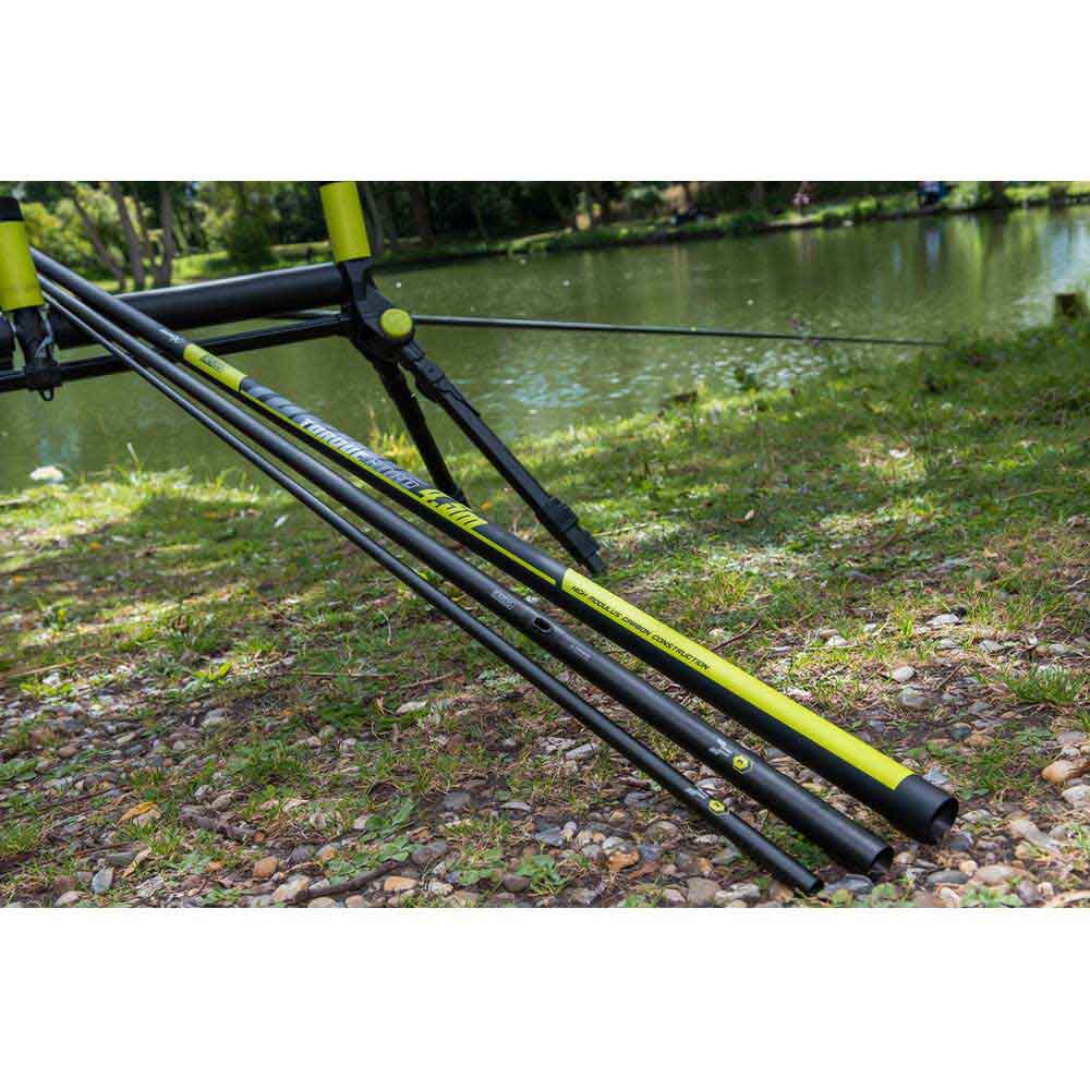 Купить Matrix fishing GPO196 Torque Carp Полюс Стержень Серебристый Black 6.00 m  7ft.ru в интернет магазине Семь Футов