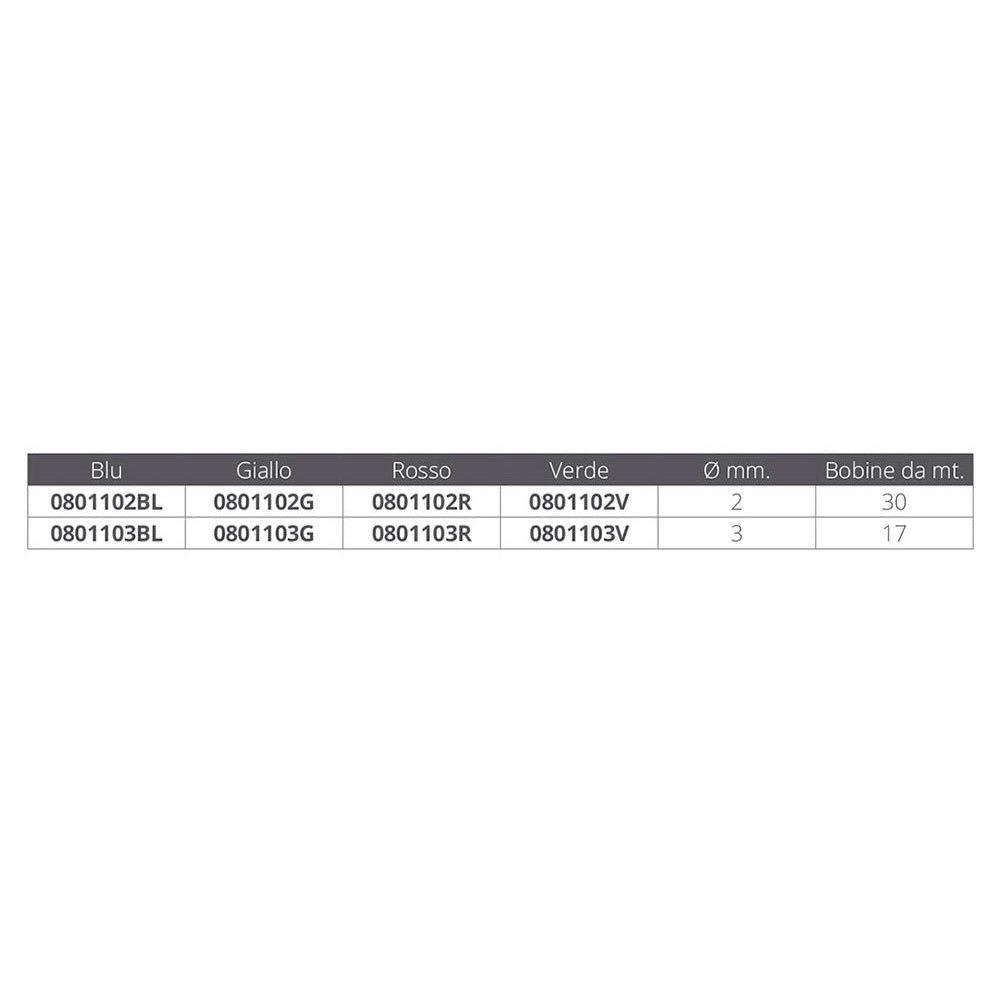 Купить Forniture nautiche italiane 0801103G Полипропилен 17 m Плетеная накидка Золотистый Yellow 3 mm  7ft.ru в интернет магазине Семь Футов