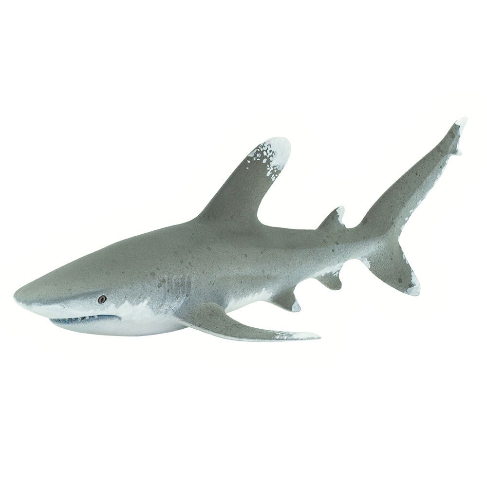 Купить Safari ltd S100271 Oceanic Whitetip Shark Фигура Серый Grey From 3 Years  7ft.ru в интернет магазине Семь Футов