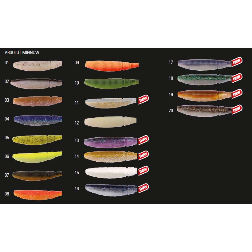 Купить Hart IHAMS10007 Absolut Minnow 100 Mm 8 Единицы Многоцветный 07 100 mm (8 pcs)  7ft.ru в интернет магазине Семь Футов