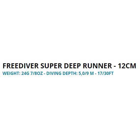 Купить Salmo QFD003 Freediver 120 Mm 24g Многоцветный  Green Tiger 7ft.ru в интернет магазине Семь Футов