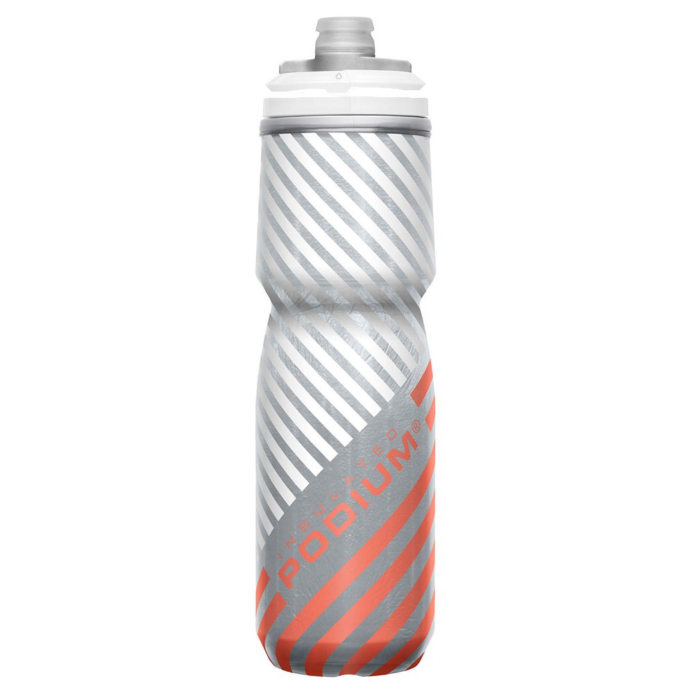 Купить Camelbak 1873.801071 Podium Chill 700ml Бутылка для воды Оранжевый Coral Stripe 7ft.ru в интернет магазине Семь Футов