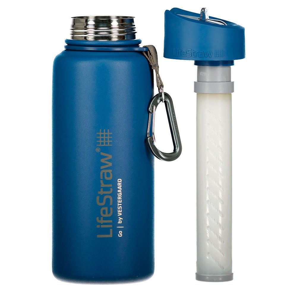 Купить Lifestraw LLSGOSSMB1 Go 1L Бутылка с фильтром для воды из нержавеющей стали Бесцветный Steel 7ft.ru в интернет магазине Семь Футов