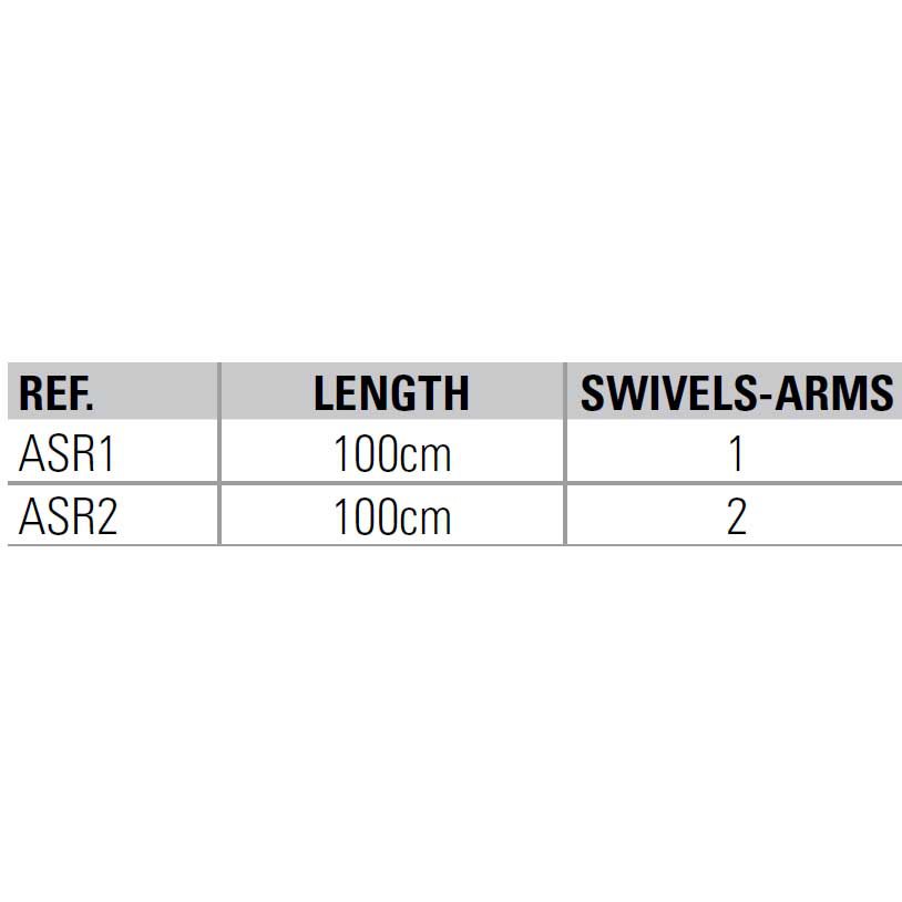 Купить Asari ASR1 Stiff Surf Leader Линия Серебристый 100cm 1 Arm  7ft.ru в интернет магазине Семь Футов