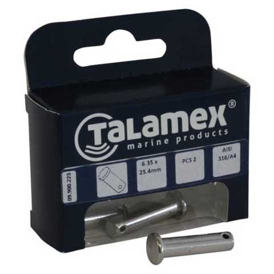 Купить Talamex 09900241 Clevis Pin 9.5 Mm Черный  Black 22 mm  7ft.ru в интернет магазине Семь Футов