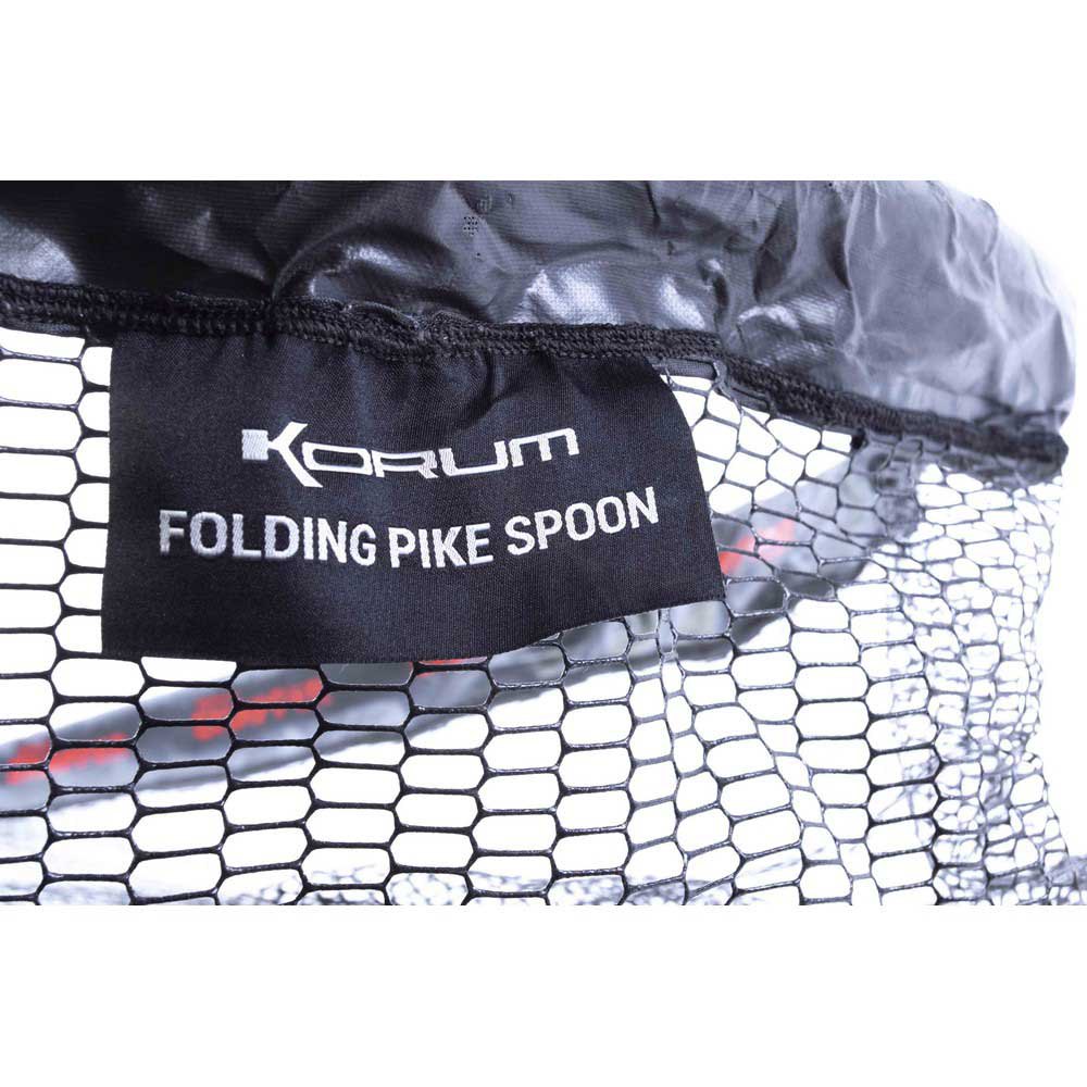 Купить Korum Z0720001 Pike Latex Folding Головка подсачека Серый Black 7ft.ru в интернет магазине Семь Футов