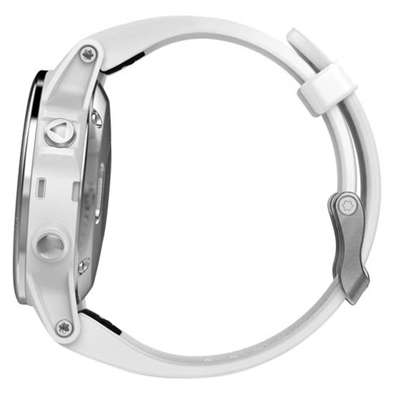 Купить Garmin 010-01685-00 Fenix 5S Часы Белая  Silver / White 7ft.ru в интернет магазине Семь Футов