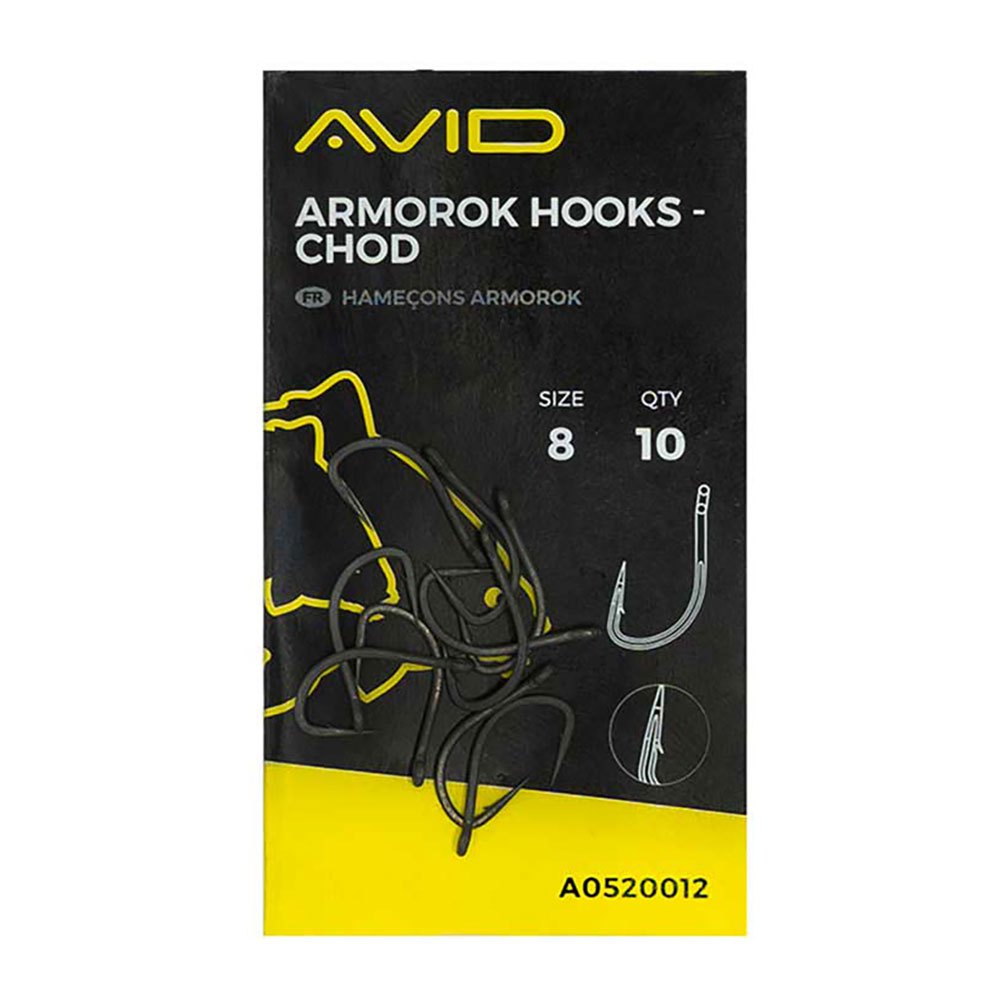 Купить Avid carp A0520012 Armorok Chod Крюк Черный  Black Nickel 8  7ft.ru в интернет магазине Семь Футов