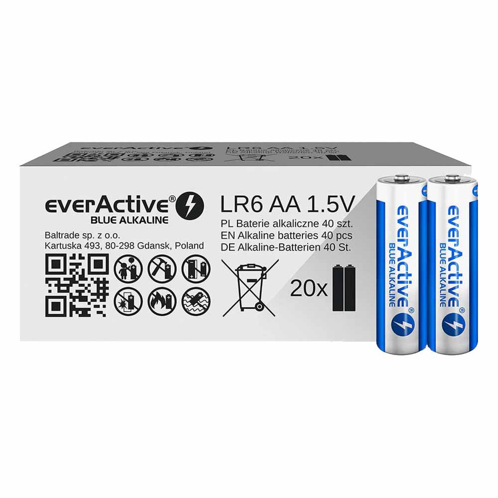 Купить Everactive ALEV6S2BK Limited Edition Щелочная батарея 40 единицы измерения Бесцветный Multicolour 7ft.ru в интернет магазине Семь Футов