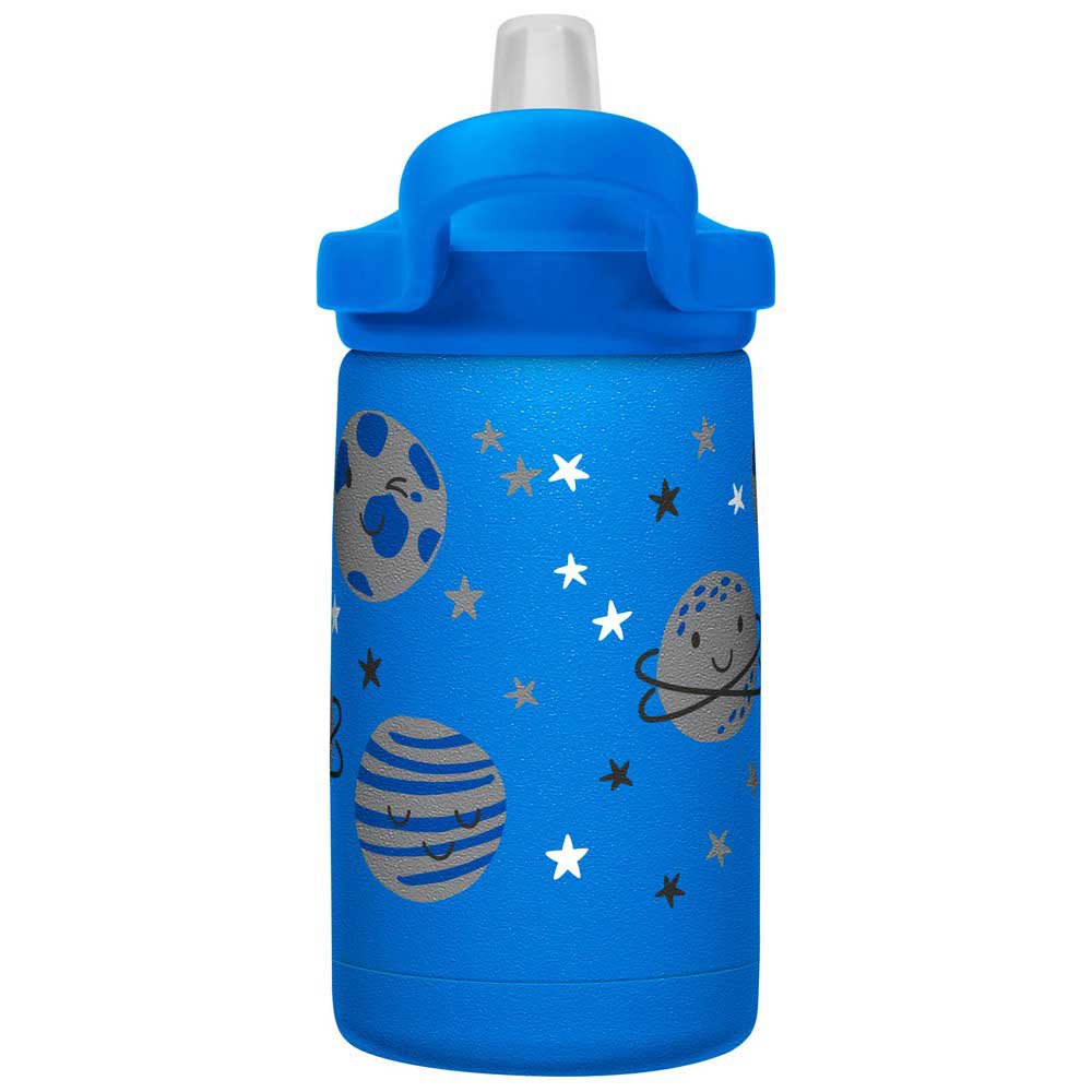 Купить Camelbak 2665401035 Eddy+ Kids бутылка 350ml Голубой  Space Smiles 7ft.ru в интернет магазине Семь Футов