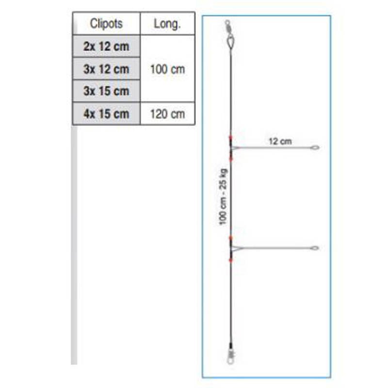 Купить Flashmer BJ312 Japonais Лидер Бесцветный  Grey 3 x 12 cm  7ft.ru в интернет магазине Семь Футов