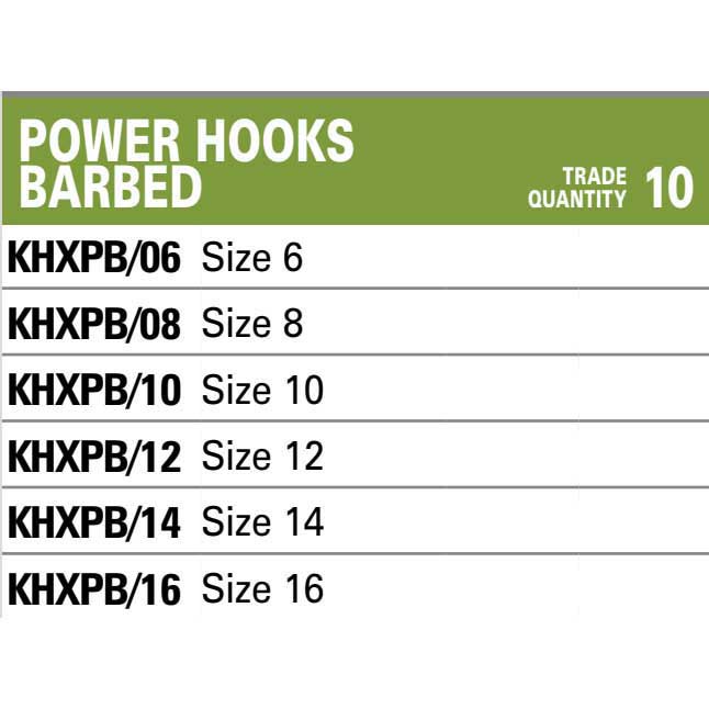 Купить Korum KHXPB/10 Xpert Power Micro Barbed Крючки С Одним Глазком Черный Black Nickel 10  7ft.ru в интернет магазине Семь Футов