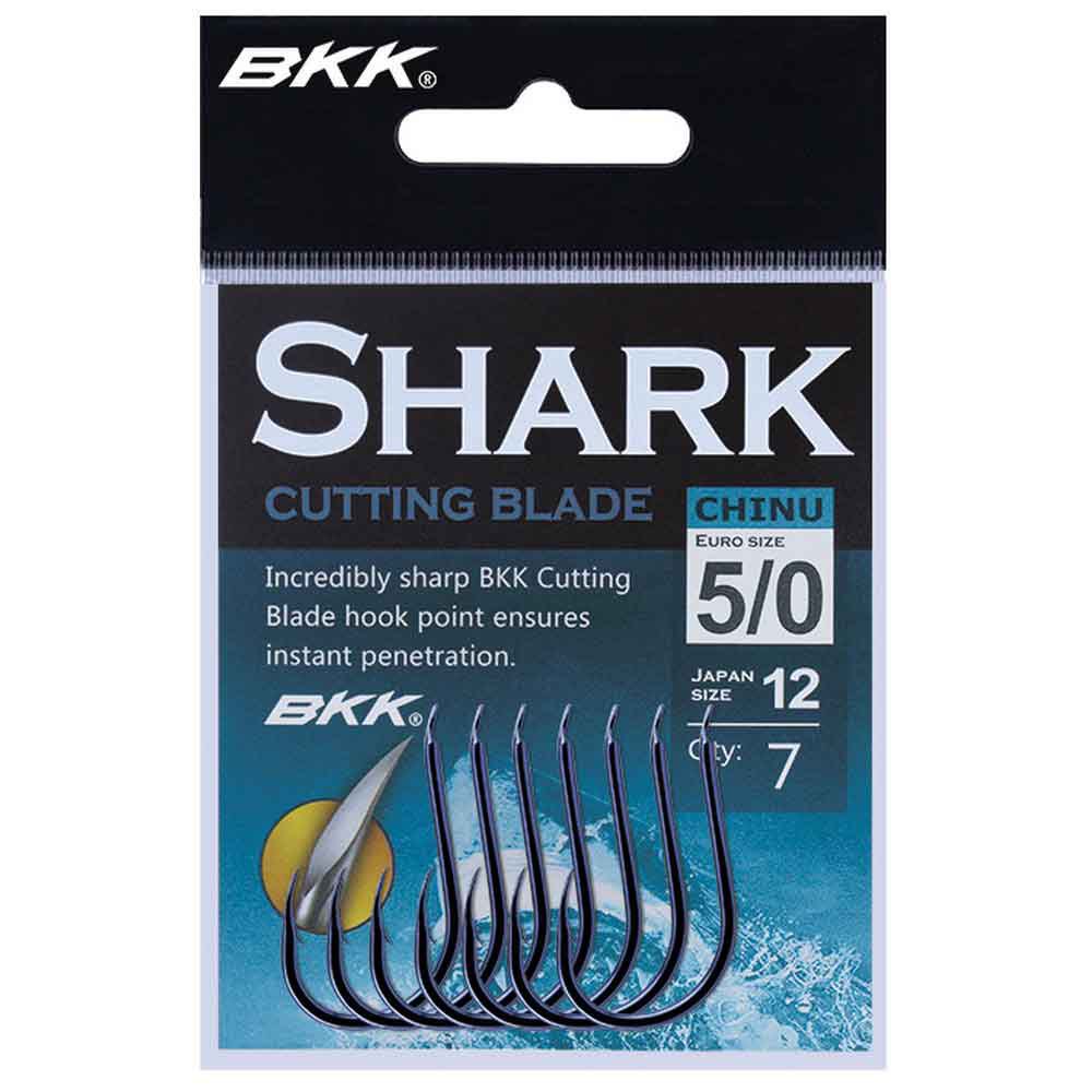 Купить BKK BN2211001-1 Shark Chinu BN2211001 Зубчатый Крюк Черный Black Nickel 1  7ft.ru в интернет магазине Семь Футов